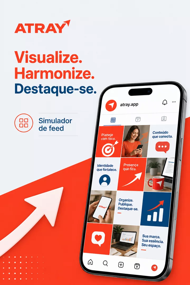 Post gerado pela ATRAY sobre o simulador de feed